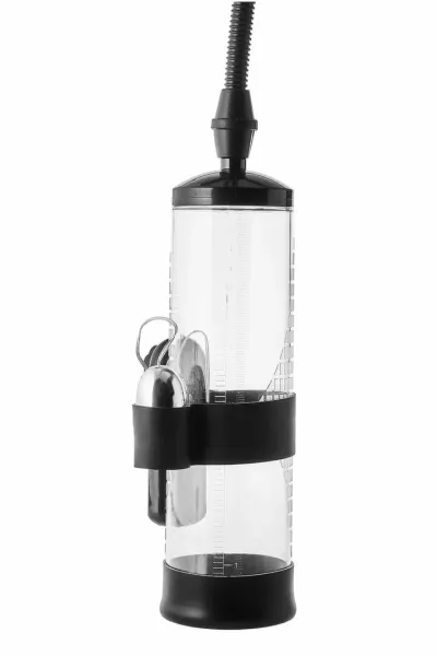 Vakuová pumpa na penis Dream Toys Ramrod s vibracemi a masturbátorem, 20 cm - obrázek 3