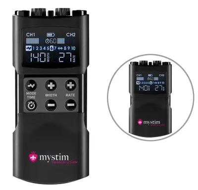 Elektrostimulační jednotka Mystim Tension Lover 2, 2 kanály, USB-C - obrázek 2