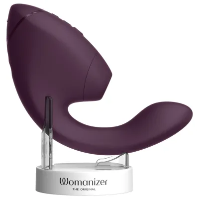 Rabbit vibrátor s tlakovým stimulátorem klitorisu Womanizer Duo Next, tmavě fialový - obrázek 11