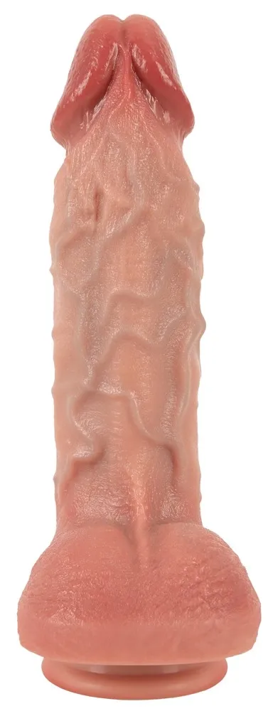 Realistické dildo Realistixxx RealMan Dual Density s přísavkou, silikon, 21,5 cm - obrázek 3