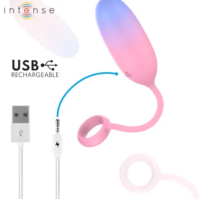Vibrátor na bod G INTENSE Pamela s barevným přechodem - obrázek 8