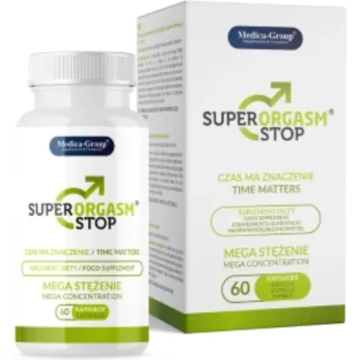 Kapsle na oddálení ejakulace Propharma Super Orgasm Stop, 60 ks - obrázek 3