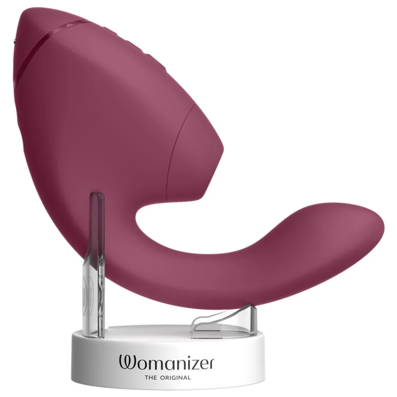 Rabbit vibrátor s tlakovým stimulátorem klitorisu Womanizer Duo Next, tmavě růžový - obrázek 7