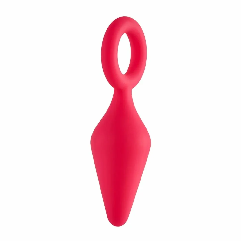 Anální kolík Love Signal Soft Start pro začátečníky, silikon, 9 cm, černý - obrázek 3