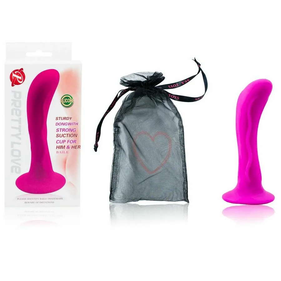 Anální kolík s přísavkou BAILE Passion Strong Suction Plug, silikon, 13,5 cm, černý - obrázek 2