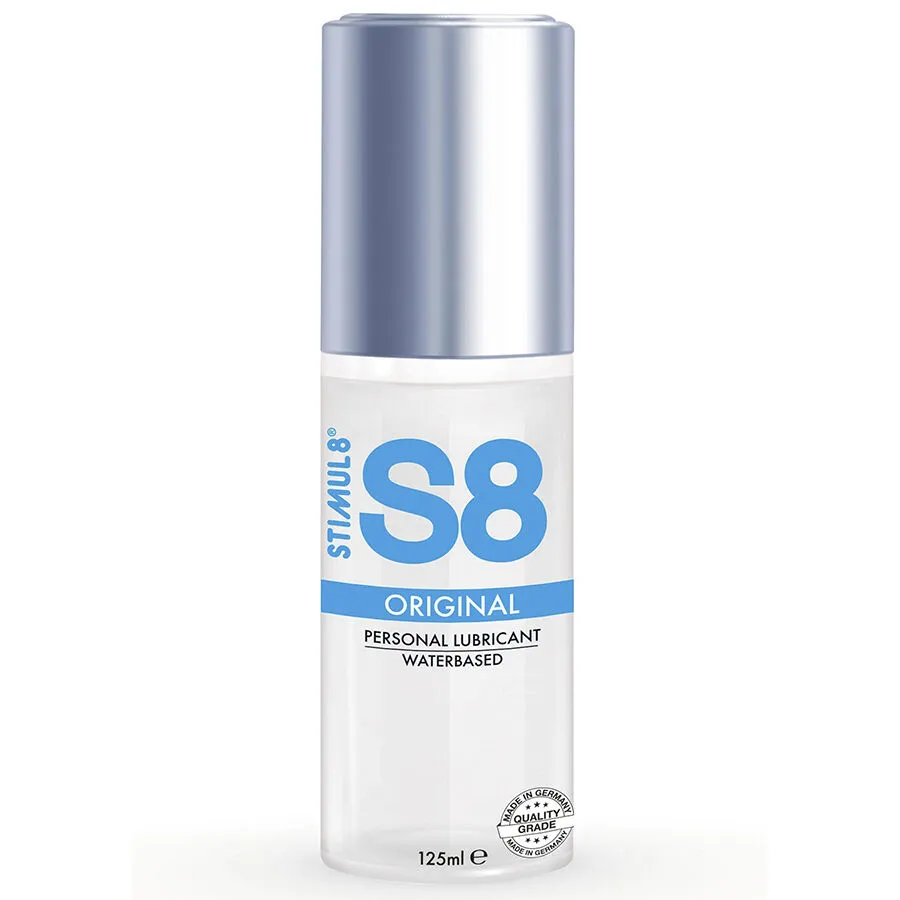 Lubrikační gel S8 Waterbase Original na vodní bázi, bez parabenů, 125 ml