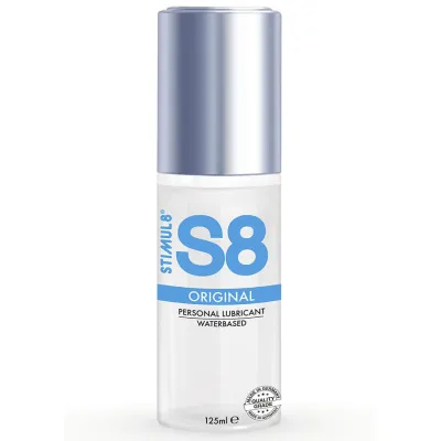 Lubrikační gel S8 Waterbase Original na vodní bázi, bez parabenů, 125 ml