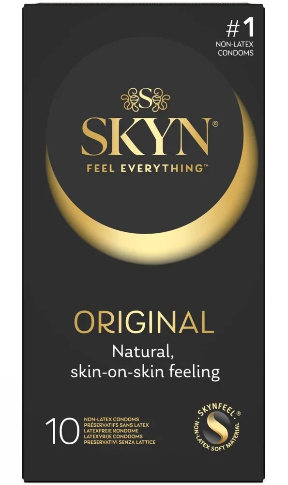 Ultratenké kondomy bez latexu Manix SKYN Original, 53 mm, 10 ks