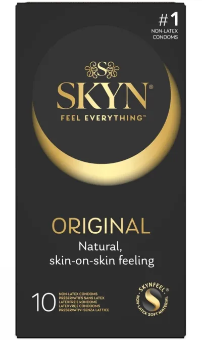 Ultratenké kondomy bez latexu Manix SKYN Original, 53 mm, 10 ks