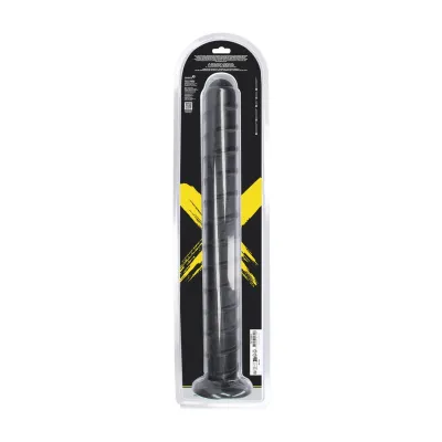 Extra dlouhý spirálový anální kolík Ouch! Pole of Power s přísavkou, černý, 56,5 cm - obrázek 3