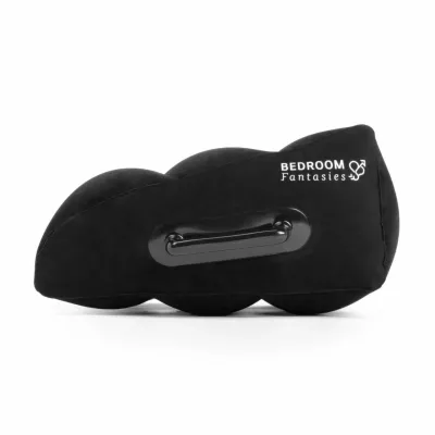 Nafukovací polohovací polštář Bedroom Fantasies Handlebar s madly, černý - obrázek 3