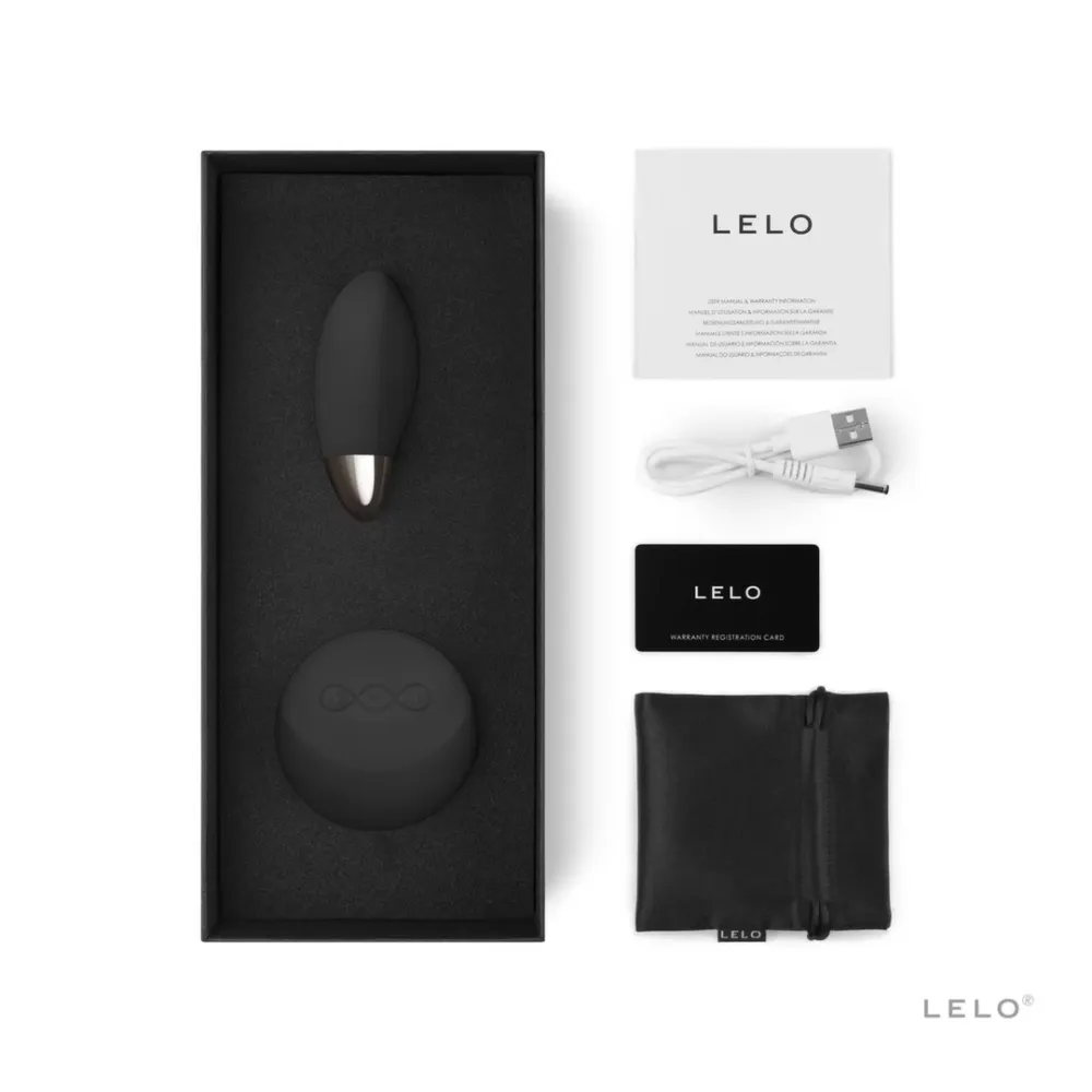 Vibrační vajíčko na dálkové ovládání LELO Lyla 2 Insignia Design Edition, černé - obrázek 4
