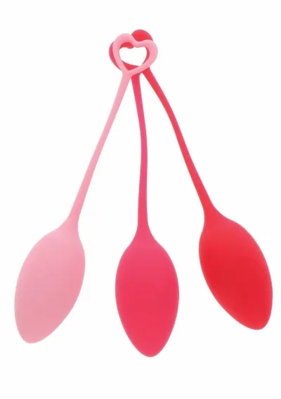 Venušiny kuličky se závažím Mae B Pelvic Floor Exercise Trainer, sada, silikon - obrázek 5