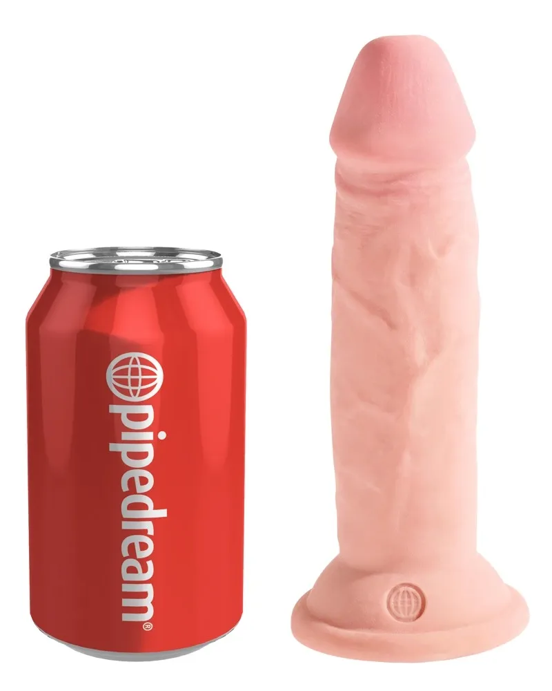 Realistické dildo King Cock Plus Triple Density s přísavkou, 15 cm - obrázek 2
