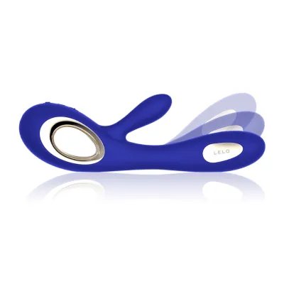 Rabbit vibrátor LELO Soraya Wave s technologií WaveMotion, tmavě modrý - obrázek 6