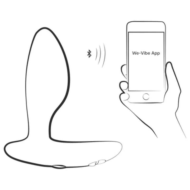 Vibrační anální kolík We-Vibe Ditto+, růžový - obrázek 9