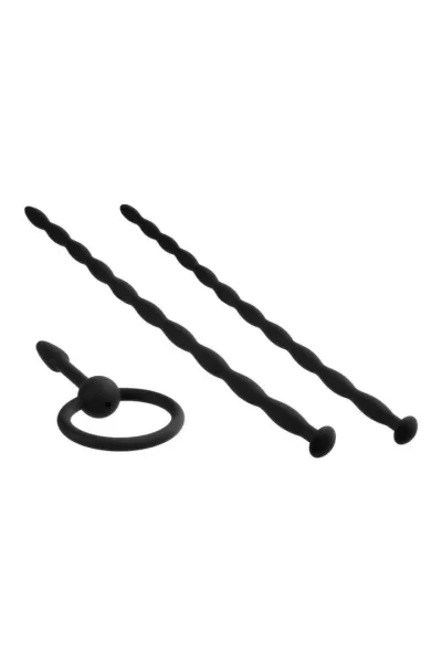 Sada dilatátorů do močové trubice NMC 3 in 1, silikon, černá, 12,5 až 15,2 cm - obrázek 3