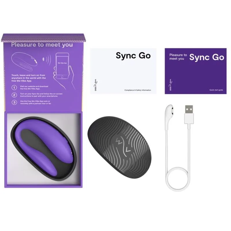 Vibrátor pro páry We-Vibe Sync Go s aplikací, fialový - obrázek 5