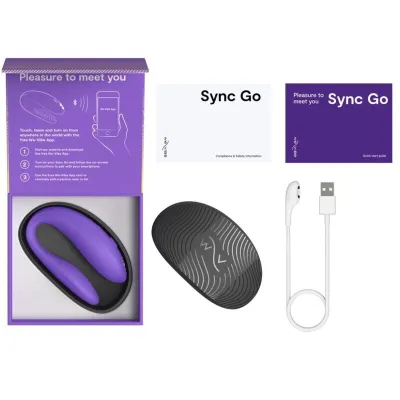 Vibrátor pro páry We-Vibe Sync Go s aplikací, fialový - obrázek 5