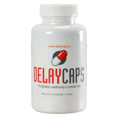 Doplněk stravy pro muže Delaycaps Natural Formula, 60 kapslí