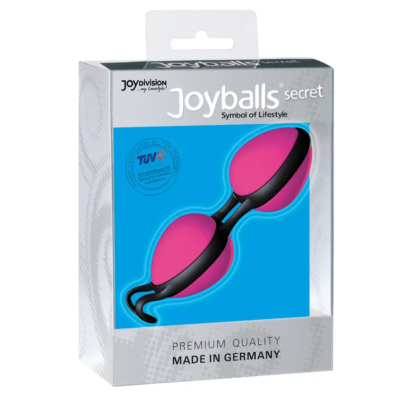 Venušiny kuličky JOYDIVISION Joyballs Secret, černo-růžové - obrázek 3