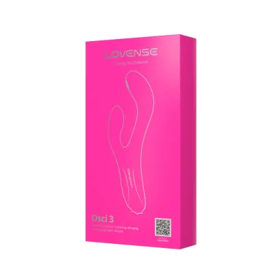 Vibrátor na bod G Lovense Osci 3 s ohřevem a aplikací, růžový - obrázek 2