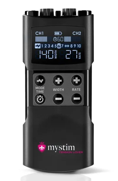 Elektrostimulační jednotka Mystim Tension Lover 2, 2 kanály, USB-C - obrázek 4