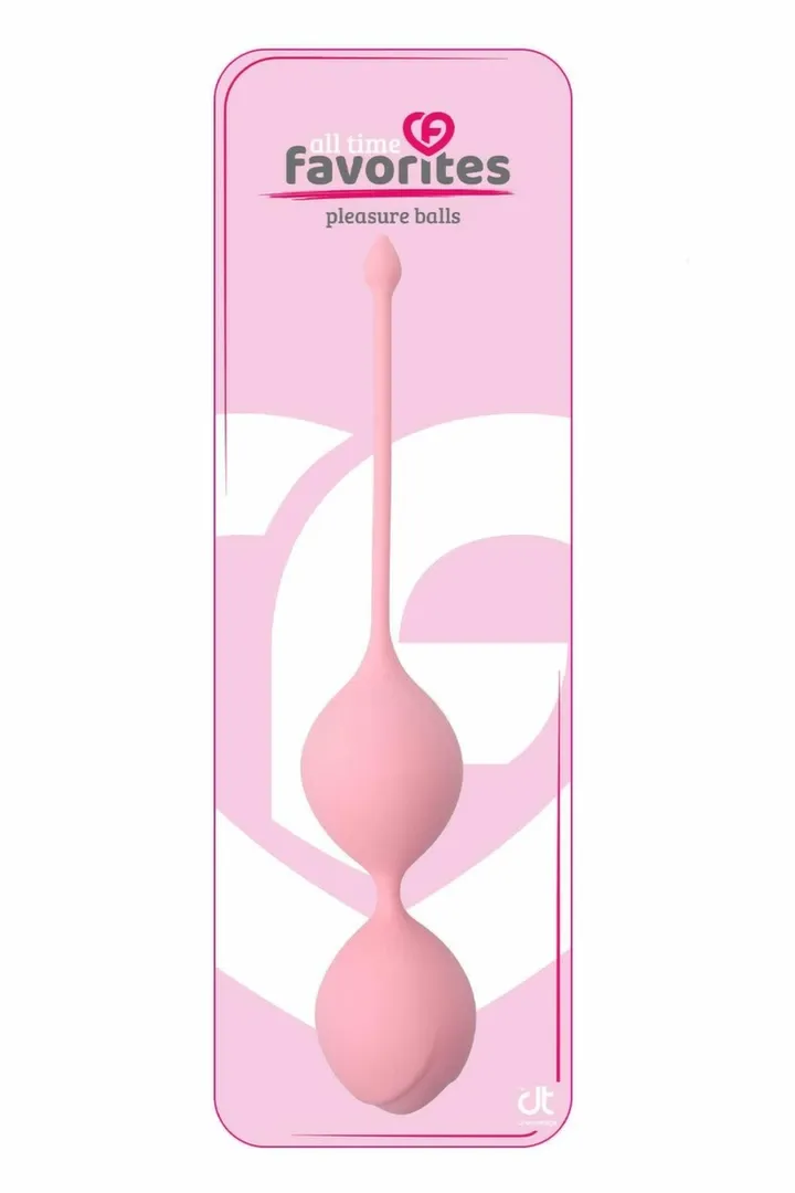 Venušiny kuličky Dream Toys All Time Favorites Pleasure Balls, silikon, 29 mm, 60 g