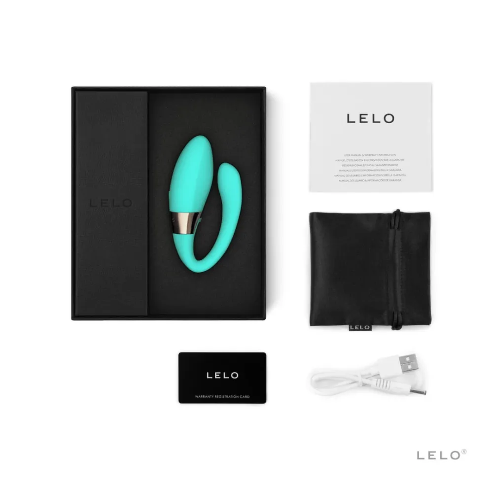 Vibrátor pro páry LELO Tiani Harmony s ovládáním aplikací, tyrkysový - obrázek 6