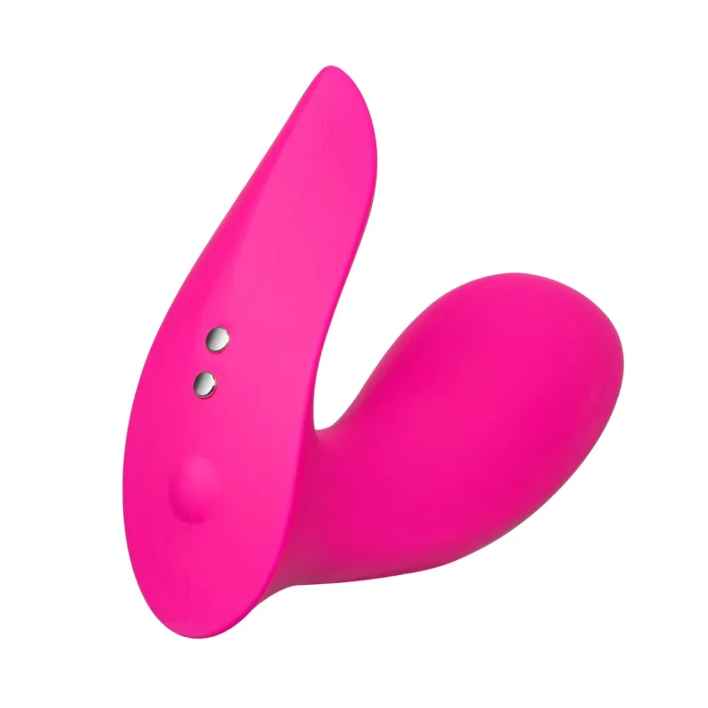 Nositelný vibrátor Lovense Flexer ovládaný aplikací, silikon, růžový