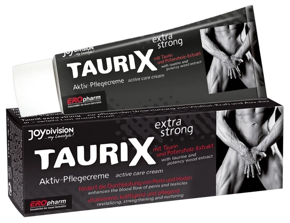 Krém pro podporu erekce Joydivision Eropharm TauriX Special, 40 ml - obrázek 3