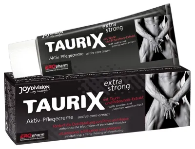 Krém pro podporu erekce Joydivision Eropharm TauriX Special, 40 ml - obrázek 3