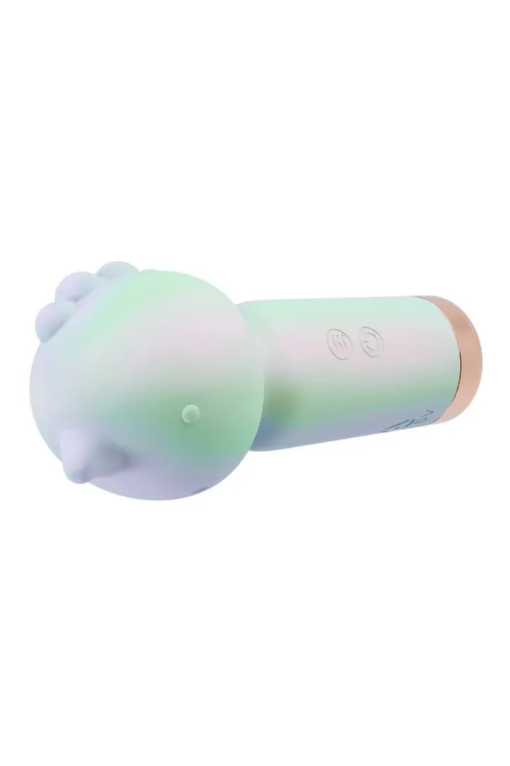 Minivibrátor Play With Me Unicorn Dreams, ohebný, nabíjecí, silikon, 11,4 cm - obrázek 4