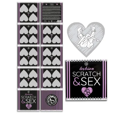 Stírací erotická hra Scratch & Sex pro lesbické páry, Secret Play - obrázek 2