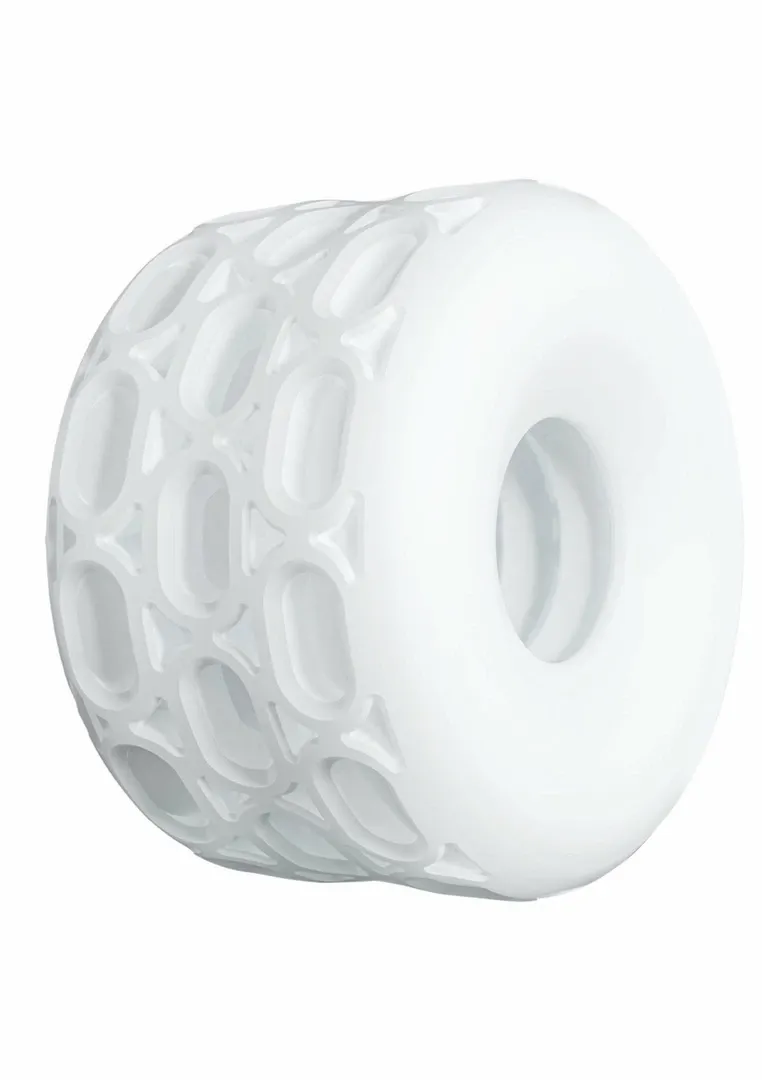 Erekční kroužek ToyJoy Hero 4-in-1 Flow Ring, natahovač varlat i masturbátor, černý - obrázek 5