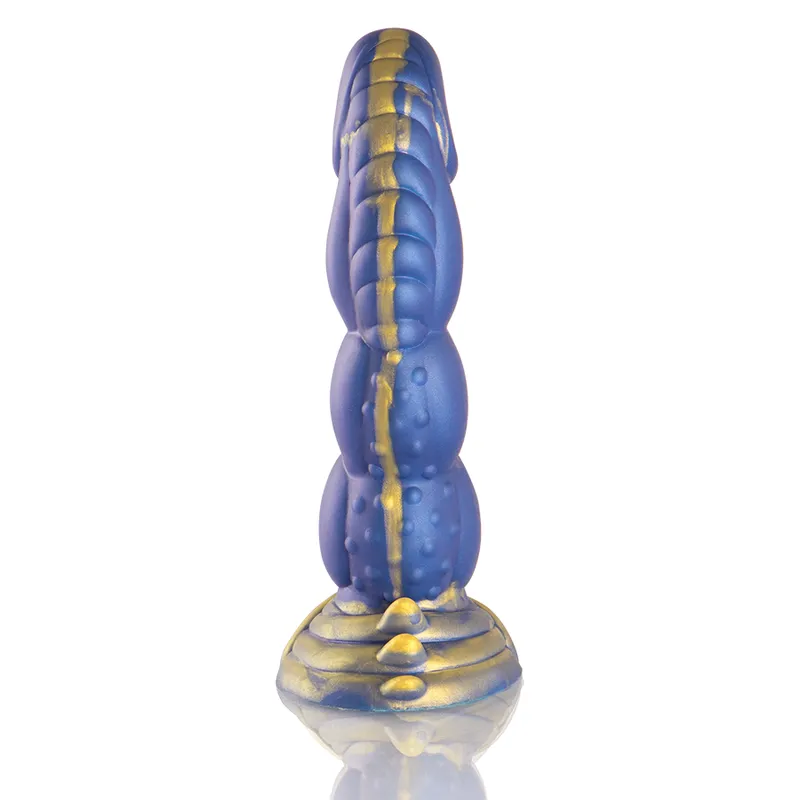 Silikonové dildo EPIC Poseidon Sea Embrace, 22 cm, modré - obrázek 6