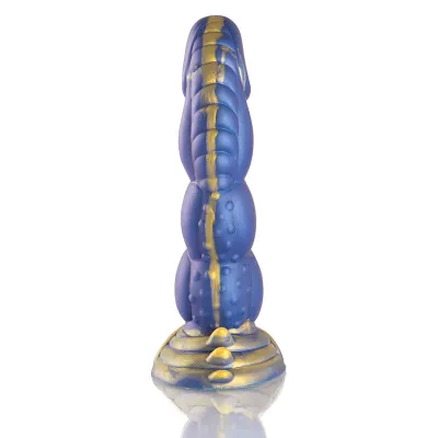 Silikonové dildo EPIC Poseidon Sea Embrace, 22 cm, modré - obrázek 6
