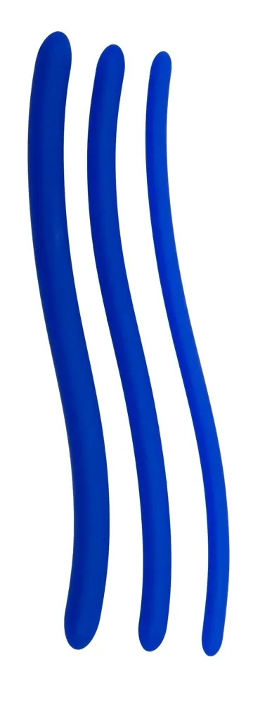 Sada 3 silikonových dilatátorů do močové trubice You2Toys, tmavě modrá, 16,5 cm - obrázek 2