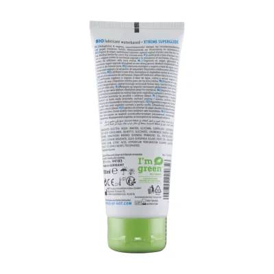 Bio lubrikační gel HOT Xtreme na vodní bázi, veganský, 100 ml - obrázek 2