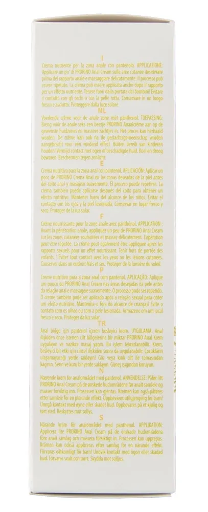 Anální krém PRORINO Intimate Comfort Cream Anal Care s panthenolem, 100 ml - obrázek 5