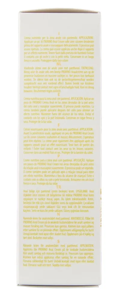 Anální krém PRORINO Intimate Comfort Cream Anal Care s panthenolem, 100 ml - obrázek 5