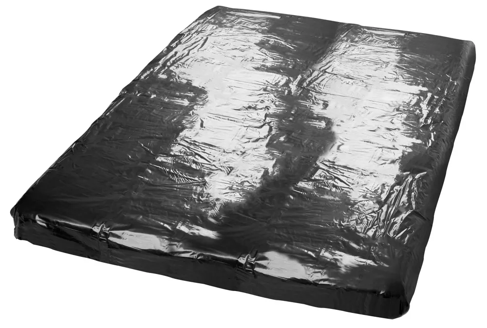 Měkké vinylové prostěradlo You2Toys, 200 x 230 cm, černé - obrázek 3