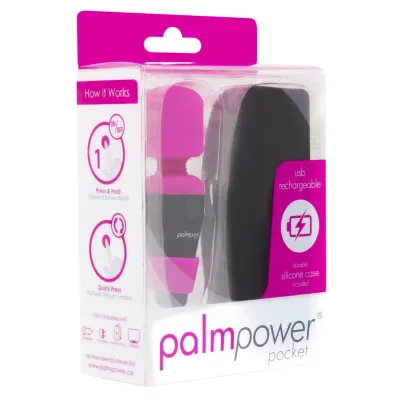 Mini masážní hlavice PalmPower Pocket, nabíjecí, cestovní velikost - obrázek 9