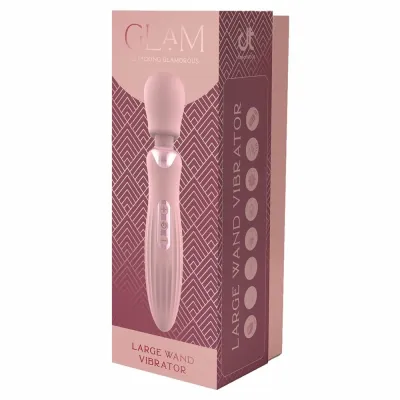 Masážní hlavice Dream Toys Glam Large Wand, ohebný krk, nabíjecí, 24 cm