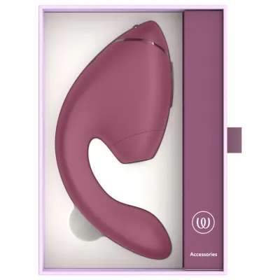 Rabbit vibrátor s tlakovým stimulátorem klitorisu Womanizer Duo Next, tmavě růžový - obrázek 12
