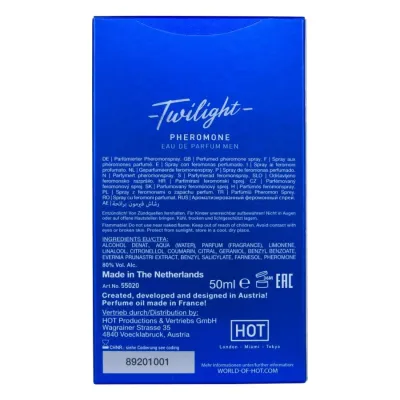 Parfém s feromony pro muže HOT Twilight, 50 ml - obrázek 4