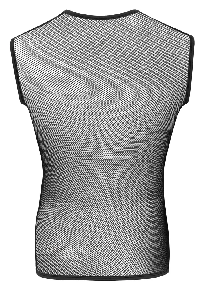 Pánské tričko Svenjoyment z hrubé síťoviny, pružný polyamid, černé, XL/2XL - obrázek 6