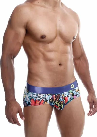 Pánské slipy MaleBasics Hipster Brief, černé, M - obrázek 7