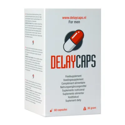 Doplněk stravy pro muže Delaycaps Natural Formula, 60 kapslí - obrázek 2