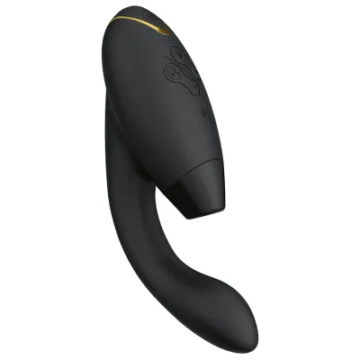 Rabbit vibrátor s tlakovým stimulátorem klitorisu Womanizer Duo 2, černý - obrázek 3